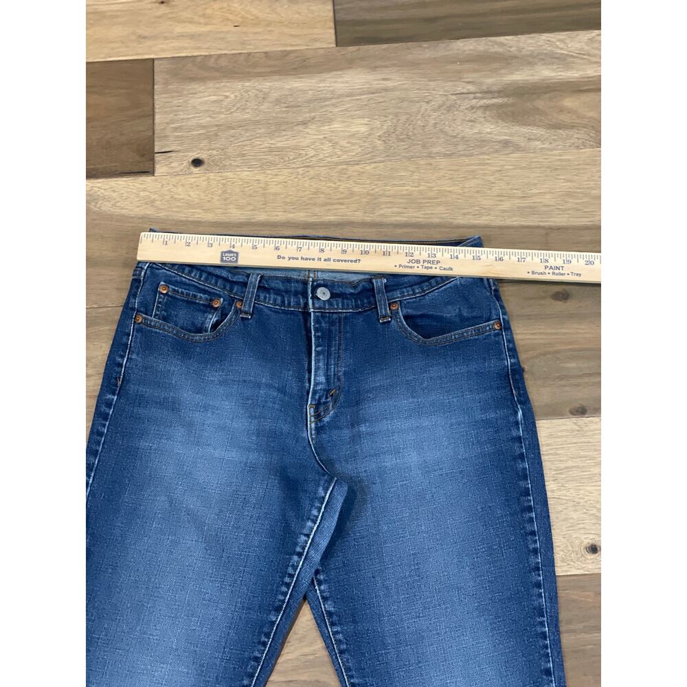 Levi’s 414 Relaxed Straight Jeans Size 29 Mid Wash Classic Straight Leg - Picture 3 of 8